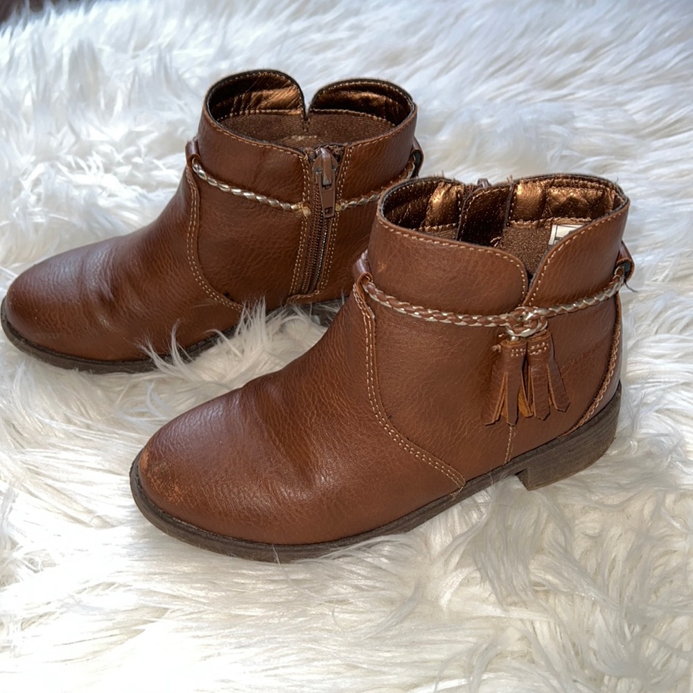 Girls riding boots low rise